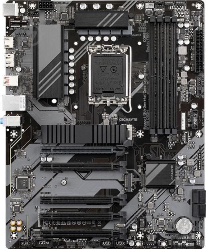 Материнская плата Gigabyte B760 DS3H (Socket 1700, Intel B760, ATX) - фото 1