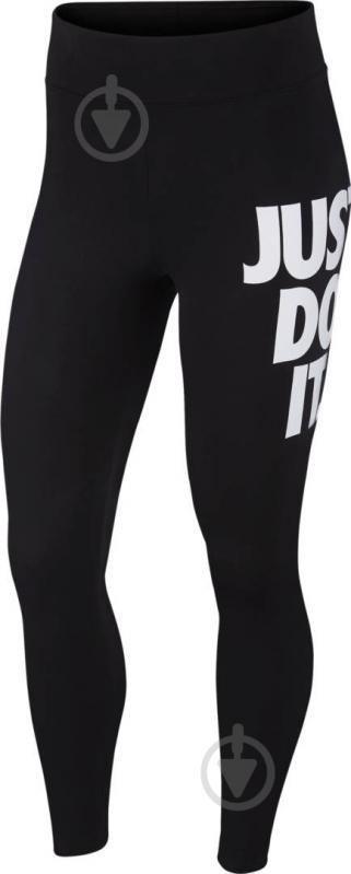 Лосины Nike W NSW LEGASEE LGNG 7/8 HW JDI CJ2657-011 р.XS черный - фото 1