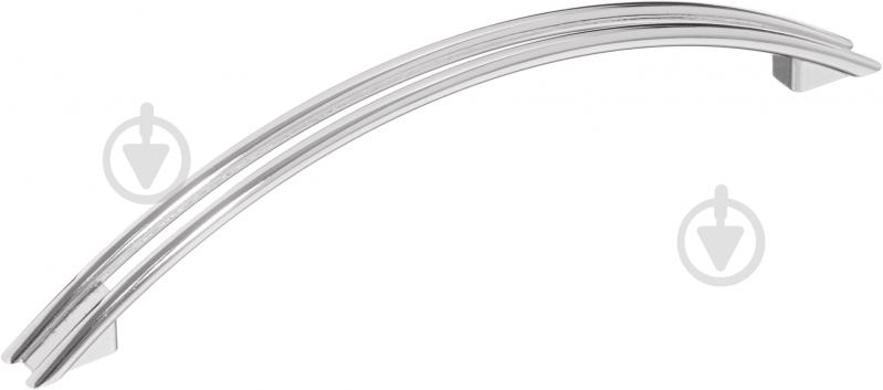 Мебельная ручка скоба DC D-072/128 G2 128 мм хром - фото 1