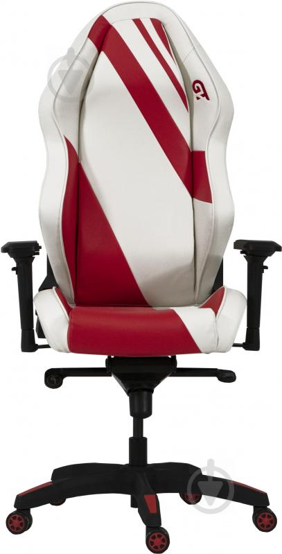 Кресло GT Racer X-3103 Wave White/Red бело-красный - фото 1