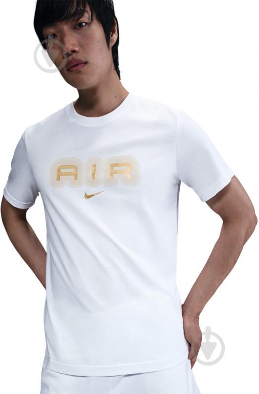 Футболка Nike M NSW SW AIR GRAPHIC TEE HM0185-102 р.M белый - фото 4 Футболка Nike M NSW SW AIR GRAPHIC TEE HM0185-102 р.M белый - фото 4