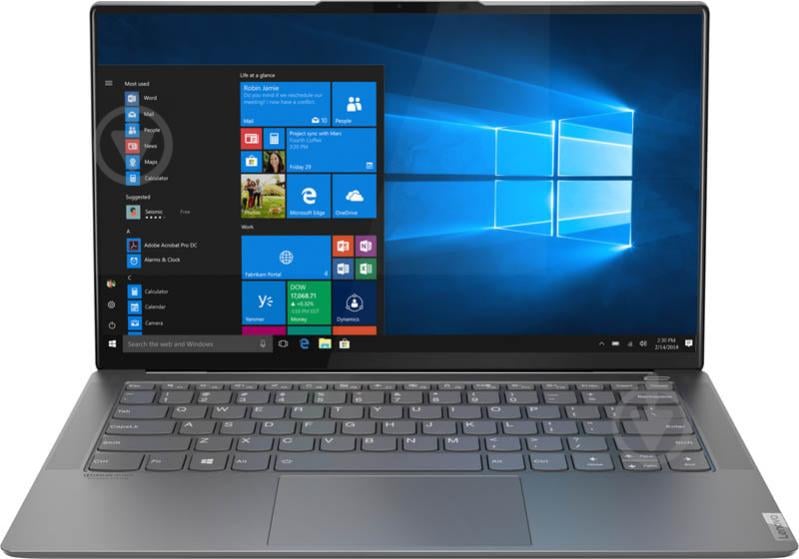 Ноутбук Lenovo Yoga S940 14" (81Q7004HRA) grey - фото 4