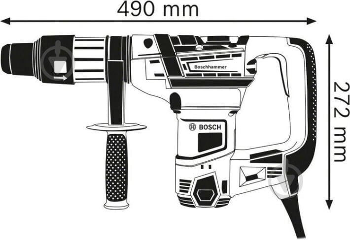 Перфоратор Bosch Professional GBH 5-40 D 0611269021 - фото 7