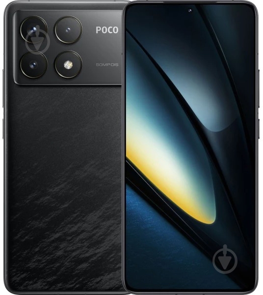 Смартфон POCO F6 Pro 12/512GB black (1054222) - фото 1