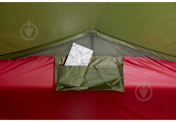 Палатка туристическая High Peak Siskin 2.0 Pesto/Red 10184 - фото 3
