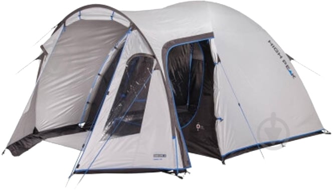 Палатка туристическая High Peak Tessin 4 Nimbus Grey 10224 - фото 1