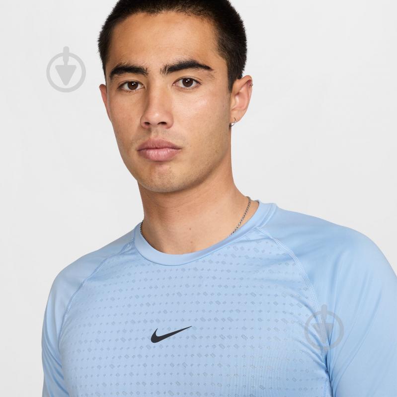 Футболка Nike M NP BREATHE SLIM SS TOP HJ4055-422 р.M блакитний - фото 3