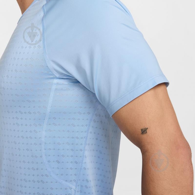 Футболка Nike M NP BREATHE SLIM SS TOP HJ4055-422 р.M блакитний - фото 5