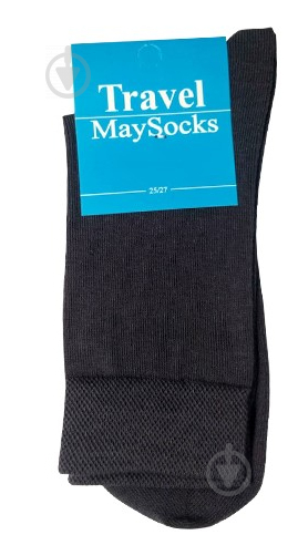 Шкарпетки Travel MaySocks Ч-111103-27 р.43-45 чорний - фото 1