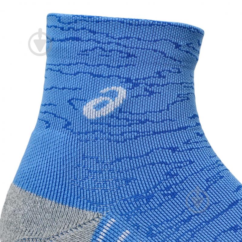 Шкарпетки Asics PERFORMANCE RUN SOCK QUARTER 3013A979-401 р.35-38 синій - фото 3