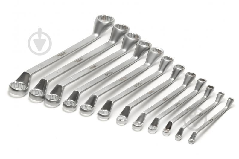 Набор ключей накидных MasterTool 12 шт. 72-3112 - фото 2