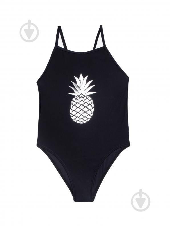 Купальник для девочек Conte-Kids E Ananas р.140 /72 см черный - фото 1