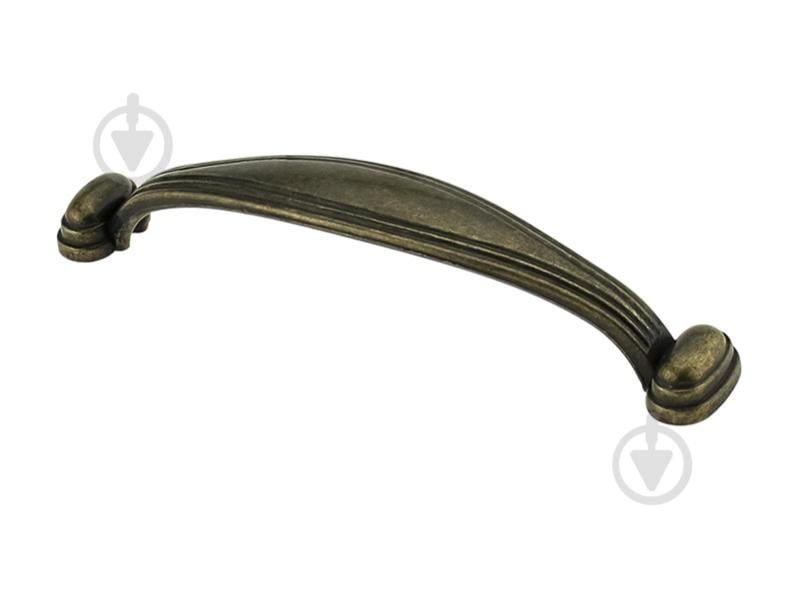 Мебельная ручка скоба DC DUR 10 G4 96 мм старая бронза - фото 1