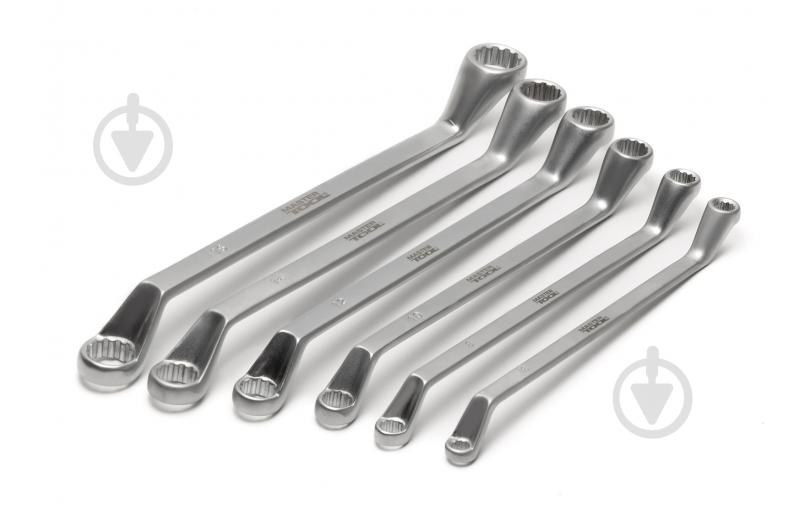 Набор ключей накидных MasterTool 6 шт. 72-3106 - фото 2