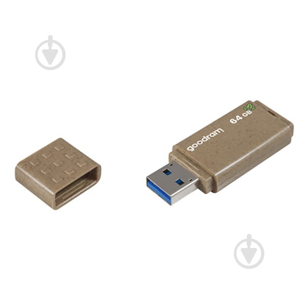 Флешпам'ять USB Goodram UME3 ECO Friendly Retail 64 ГБ USB 3.2 (UME3-0640EFR11) - фото 2