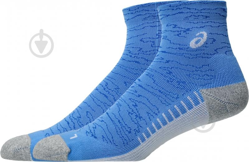 Шкарпетки Asics PERFORMANCE RUN SOCK QUARTER 3013A979-401 р.43-46 синій - фото 2