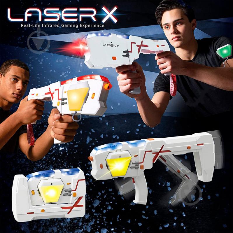 Лазерное оружие Laser X Pro 2.0 для двух игроков - фото 6