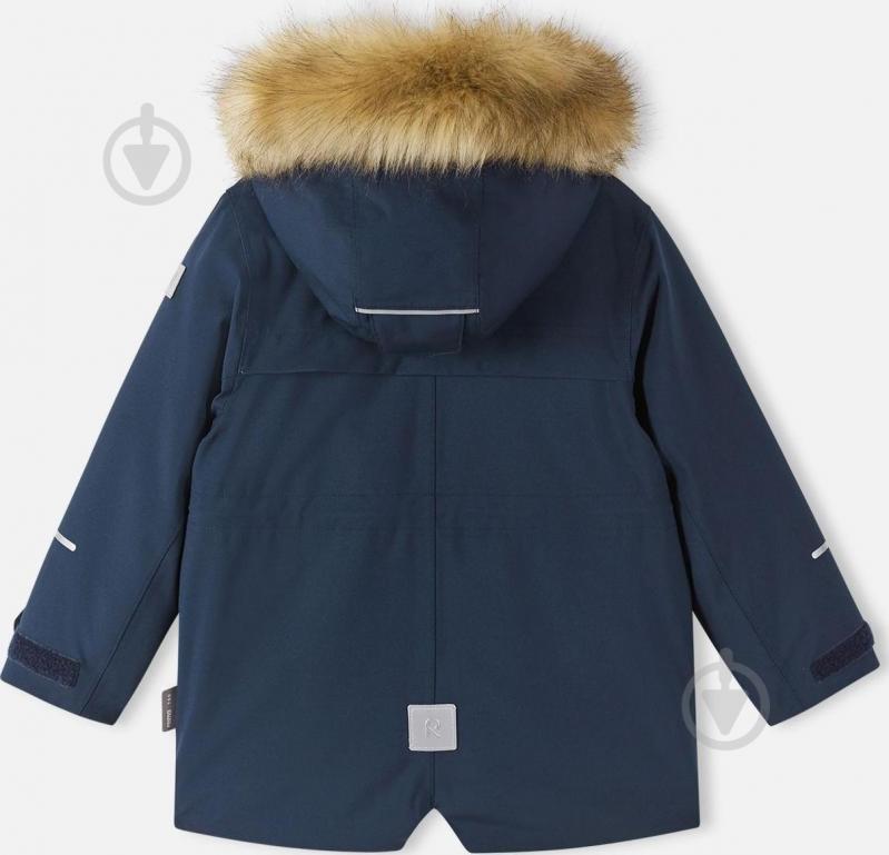 Куртка-парка для мальчиков Reima Mutka р.80 темно-синий 5100037B-6980 - фото 2