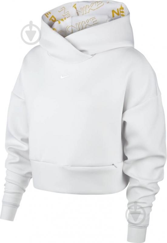 Джемпер Nike W NP CLN FLC HOODIE CJ3591-028 р. XL серый - фото 1