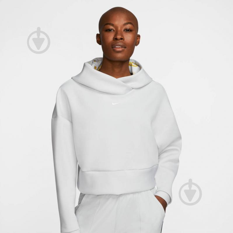 Джемпер Nike W NP CLN FLC HOODIE CJ3591-028 р. XL серый - фото 4