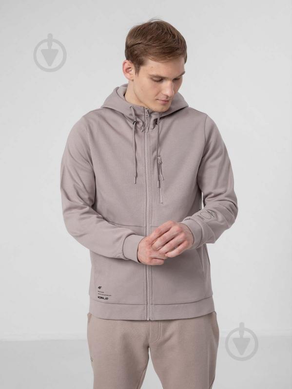 Толстовка 4F SWEATSHIRT BLM024 H4Z22-BLM024-83S р.L бежевый - фото 1