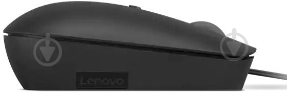 Миша Lenovo 400 USB-C Wired Compact Mouse black (GY51D20875) - фото 5