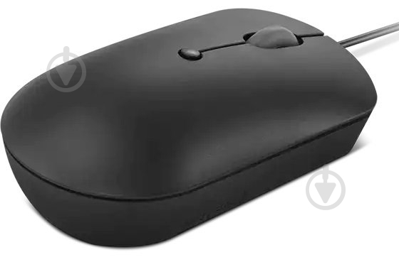 Миша Lenovo 400 USB-C Wired Compact Mouse black (GY51D20875) - фото 4