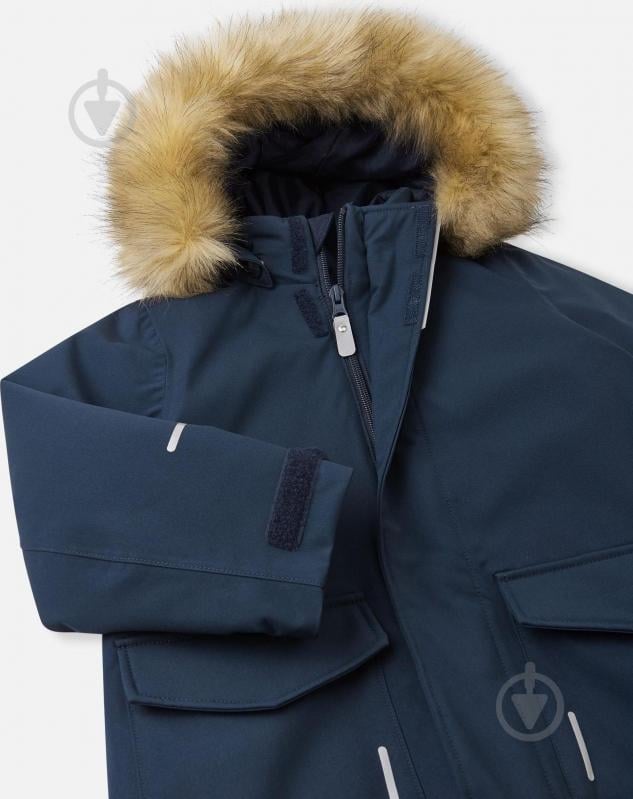 Куртка-парка для мальчиков Reima Mutka р.104 темно-синий 5100037B-6980 - фото 4