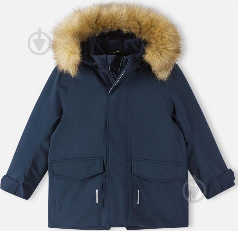 Куртка-парка для мальчиков Reima Mutka р.110 темно-синий 5100037B-6980 - фото 1 Куртка-парка для мальчиков Reima Mutka р.110 темно-синий 5100037B-6980 - фото 1