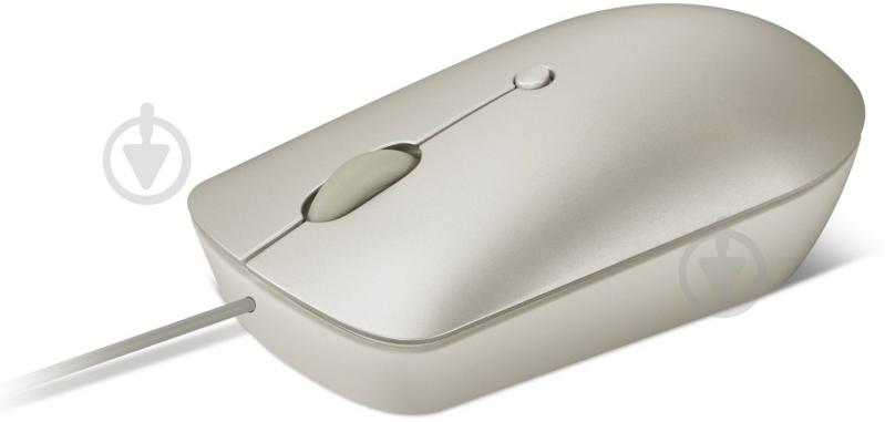 Мышь Lenovo 540 USB-C Wired Compact Mouse sand (GY51D20879) - фото 3