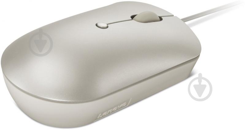 Мышь Lenovo 540 USB-C Wired Compact Mouse sand (GY51D20879) - фото 4