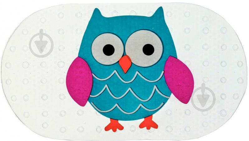 Коврик для ванной Axentia Совушка 282472 - фото 1