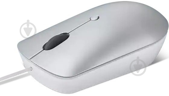 Мышь Lenovo 540 USB-C Wired Compact Mouse Cloud Grey (GY51D20877) - фото 3