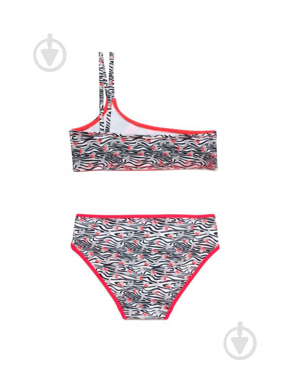 Купальник для девочек Conte-Kids E Zebra р.128 /64 см красный - фото 2 Купальник для девочек Conte-Kids E Zebra р.128 /64 см красный - фото 2