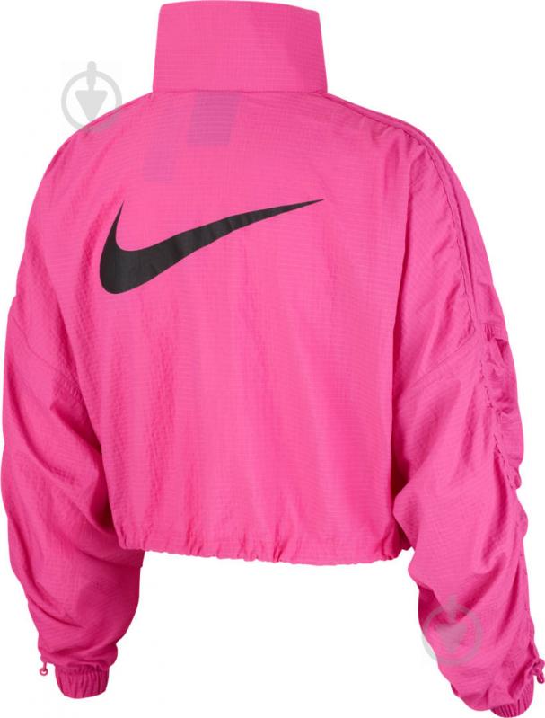 Куртка женская демисезонная Nike W NSW SWSH JKT WVN CJ3773-623 р.M розовая - фото 2