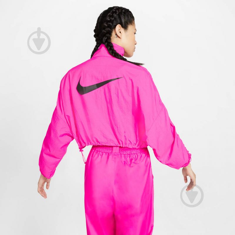 Куртка женская демисезонная Nike W NSW SWSH JKT WVN CJ3773-623 р.M розовая - фото 5