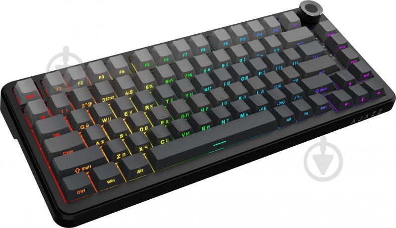 Клавиатура игровая Ajazz (AK820-MAX-WB-S-G) MAX PLUS White Birch Switch Black Gradient - фото 4