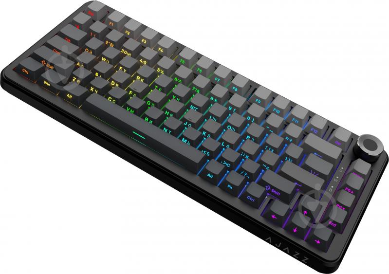 Клавиатура игровая Ajazz (AK820-MAX-WB-S-G) MAX PLUS White Birch Switch Black Gradient - фото 5