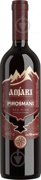 Вино Adjari Піросмані червоне напівсухе 0,75 л - фото 1