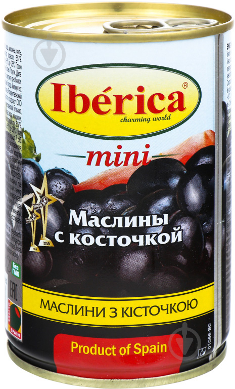 Маслины Iberica Mini с косточкой 300 г - фото 1