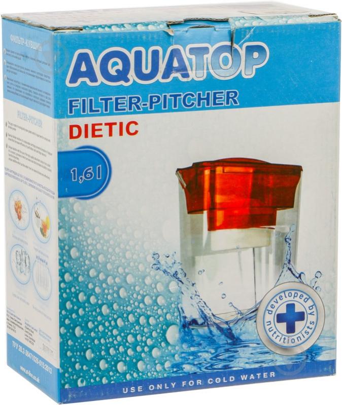 Фільтр-глечик Родинне джерело Aquatop Diet water жовтий - фото 3