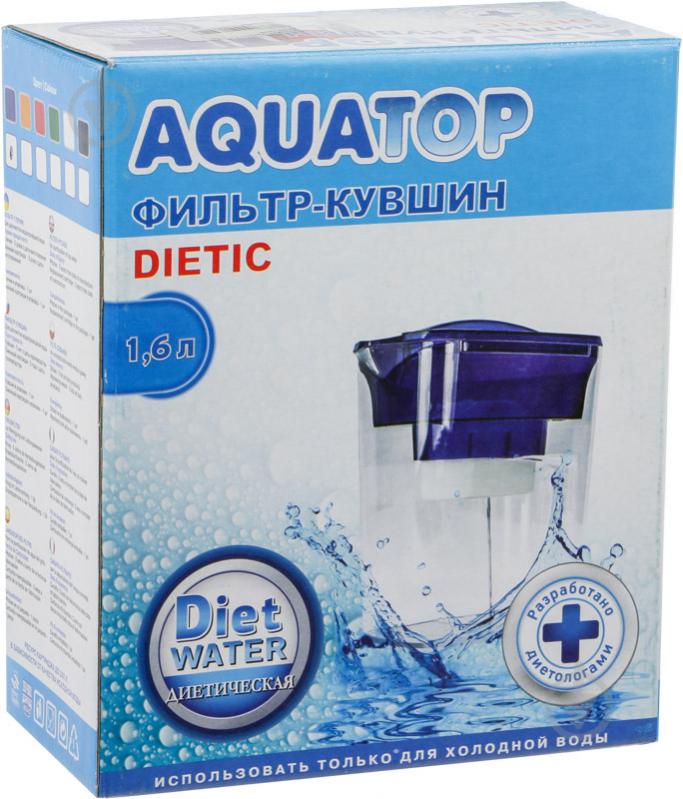 Фильтр-кувшин Родинне джерело Aquatop Diet water синий - фото 4