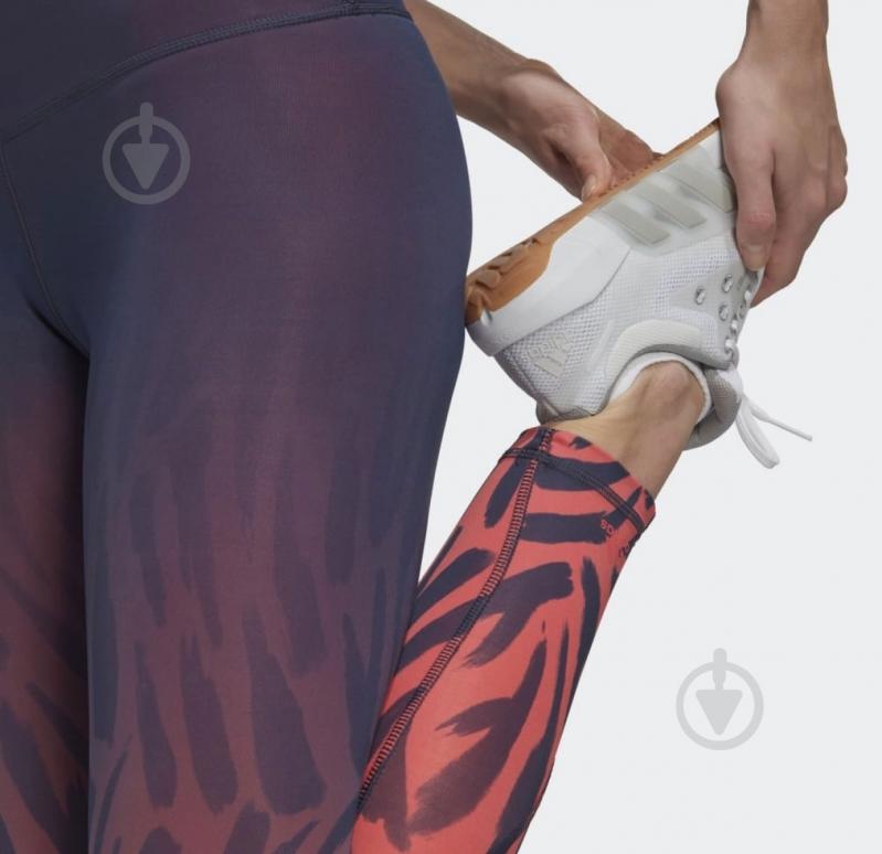 Лосины Adidas HD4445 р.XS фиолетовый - фото 5
