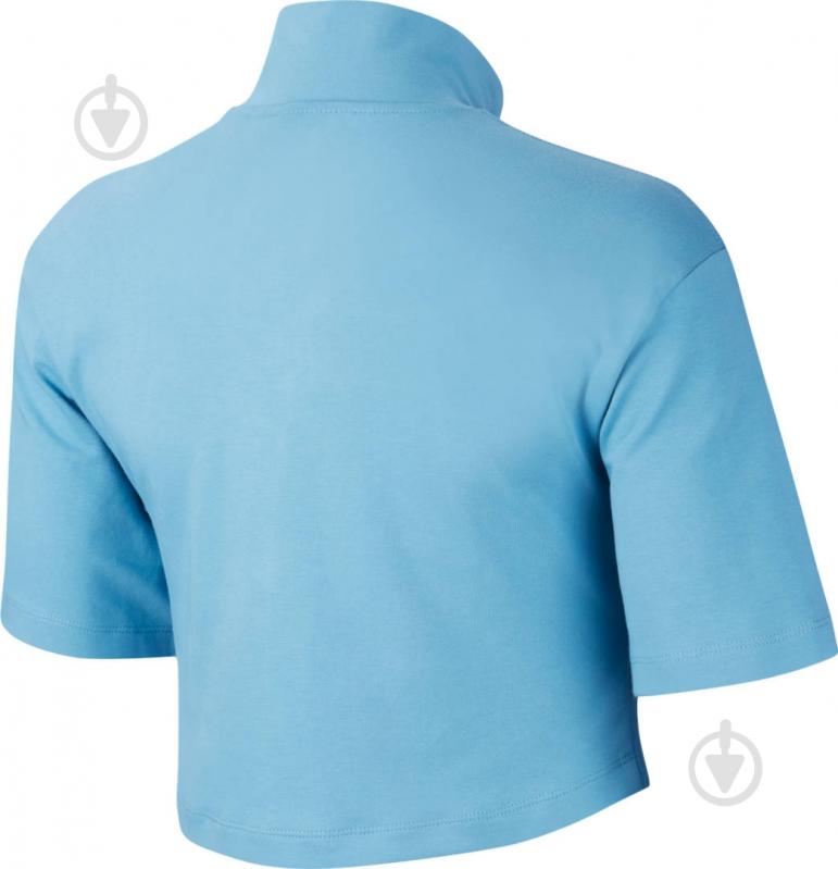 Футболка Nike W NSW SWSH TOP SS MOCK CJ3799-424 р.XL черный - фото 2