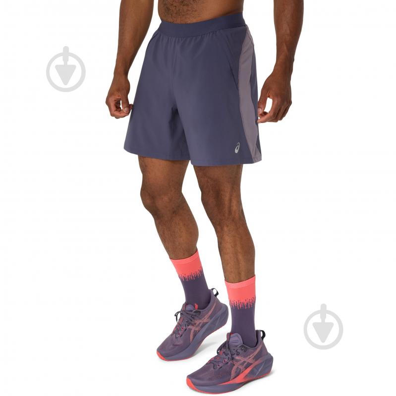 Шорти Asics ROAD 7IN SHORT 2011D248-500 р. XL синій - фото 3