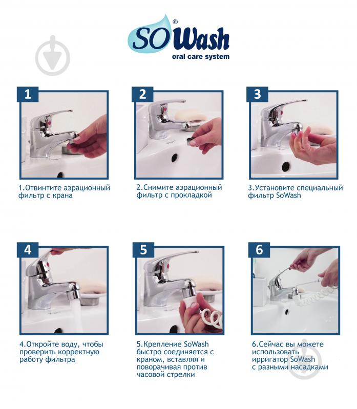 Ирригатор Sowash Семья Basic (8027230000220) - фото 9