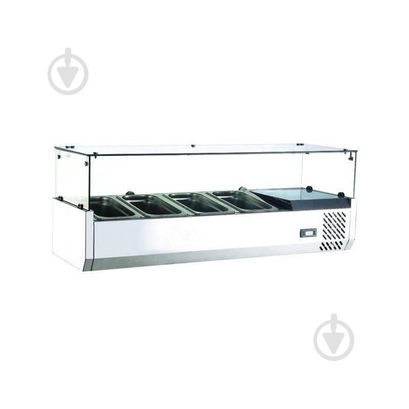 Холодильная витрина Inoxtech RT-1200L-2 - фото 1