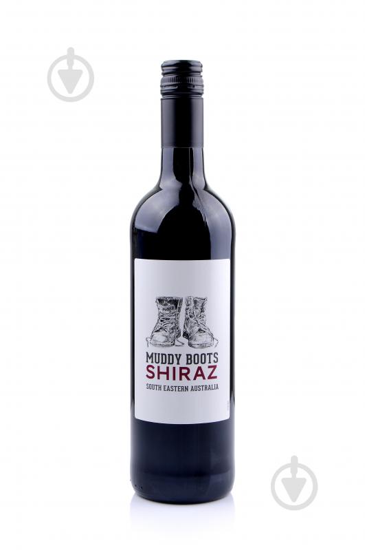 Вино Muddy Boots Shiraz червоне сухе 0,75 л - фото 1