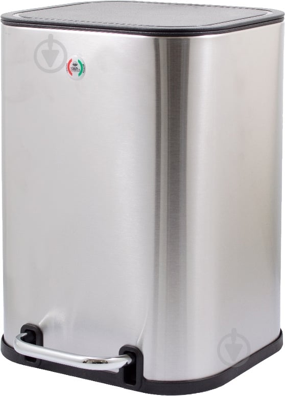 Ведро с педалью Trento Slow Motion 5 л квадратное - фото 1 Ведро с педалью Trento Slow Motion 5 л квадратное - фото 1