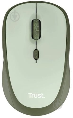 Мышь Trust Yvi+ Silent Eco Wireless green (24552) - фото 1